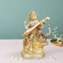 Brass Saraswati Colour Statue 9.17Kg